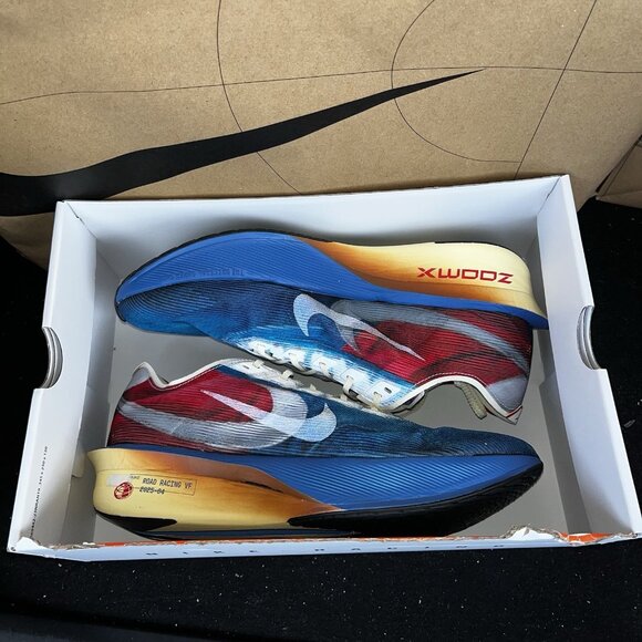 NEW Nike ZoomX VaporFly Next% 4 PRM Montreal Multicolor IH3586 999 Size 7.5